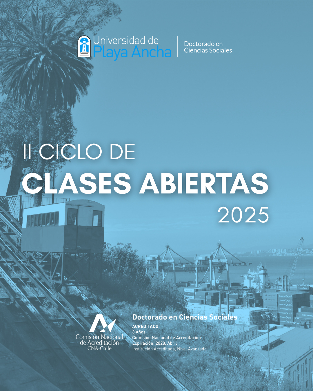 Participa del II Ciclo de Clases Abiertas 2025 del Doctorado en Cs. Sociales 